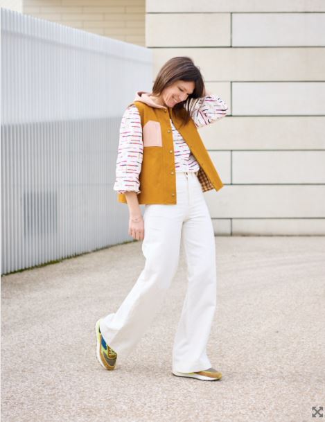 Veste femme ALCOVE Patron de couture pochette - Atelier SCÄMMIT Patron de couture ATELIER SCÄMMIT | Gaspard et Léonie Tissus en ligne et Mercerie à Toulouse