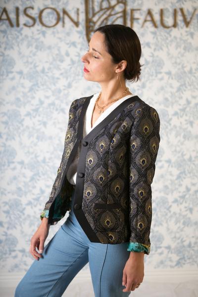 Veste ISPAHAN Patron de couture Pochette Patron de couture MAISON FAUVE | Gaspard et Léonie Tissus Mercerie Toulouse