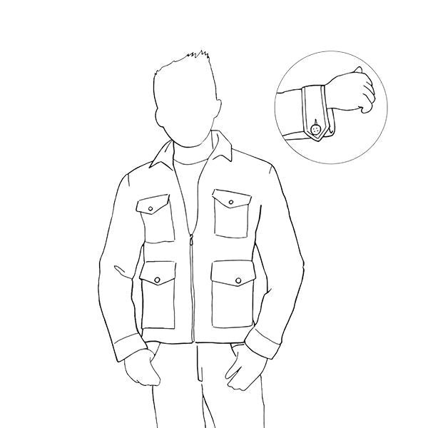 Veste LE CITADIN Patron de couture pochette - Les Beaux Gosses Patron de couture LES BEAUX-GOSSES | Gaspard et Léonie Tissus en ligne et Mercerie à Toulouse