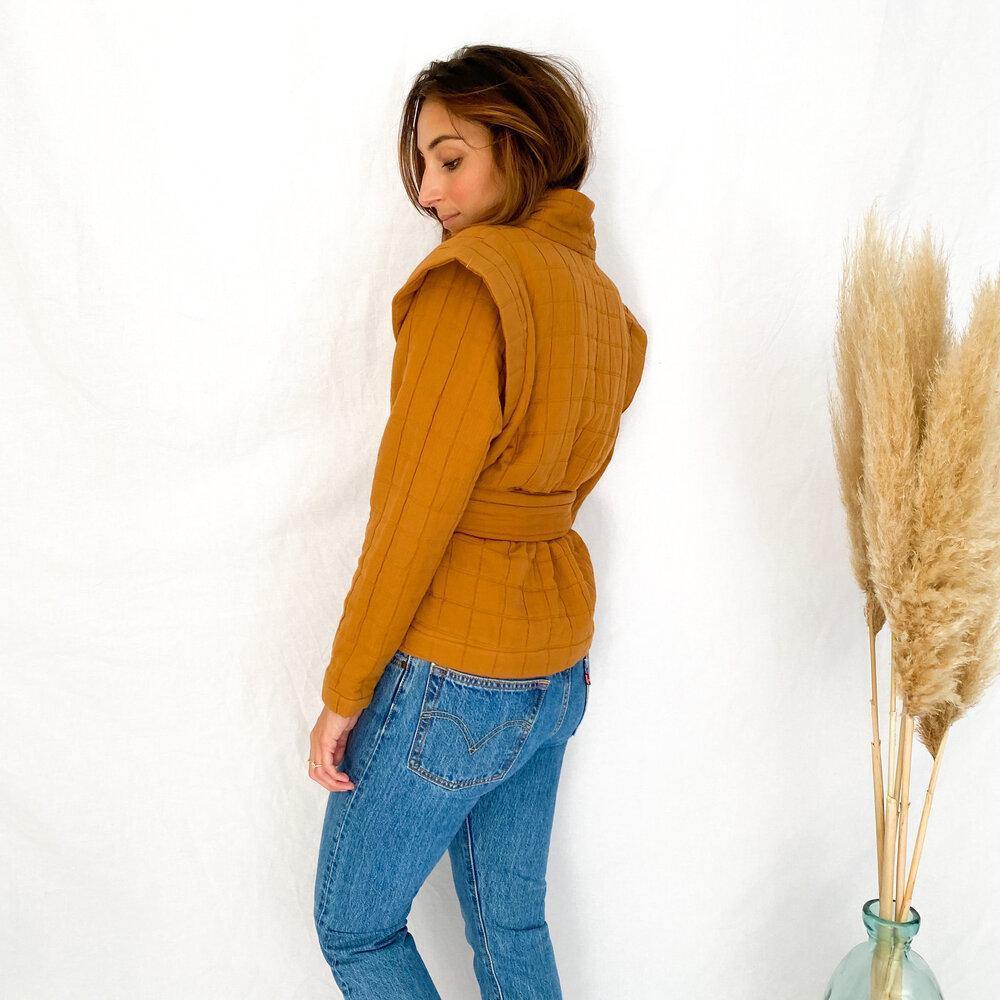 Veste MONT ROYAL Patron de couture pochette - L'atelier de Gaspard et Léonie