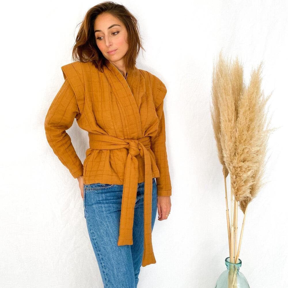 Veste MONT ROYAL Patron de couture pochette - L'atelier de Gaspard et Léonie