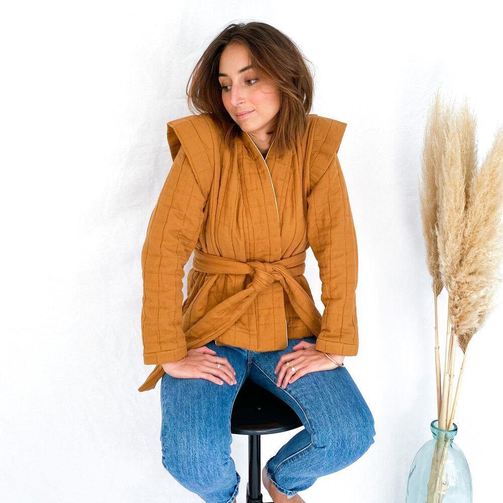 Veste MONT ROYAL Patron de couture pochette - L'atelier de Gaspard et Léonie