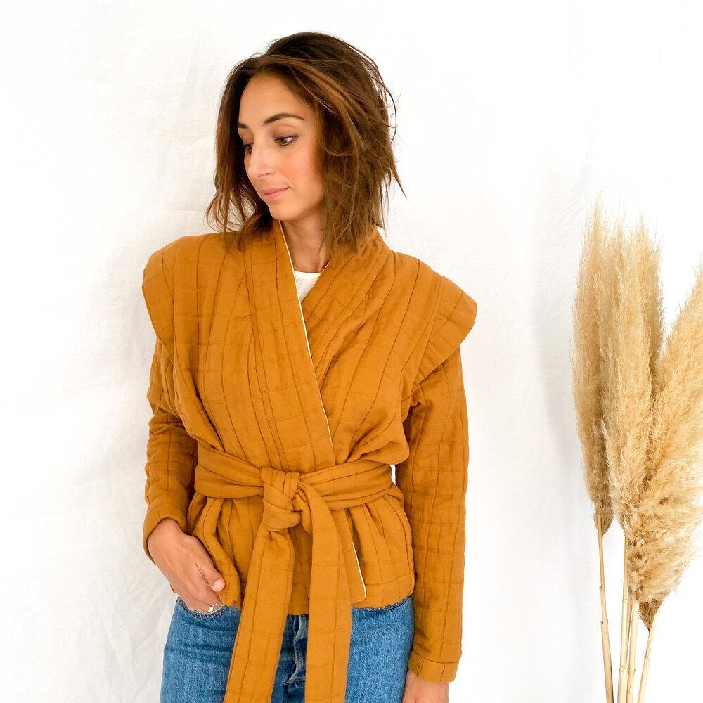 Veste MONT ROYAL Patron de couture pochette - L'atelier de Gaspard et Léonie