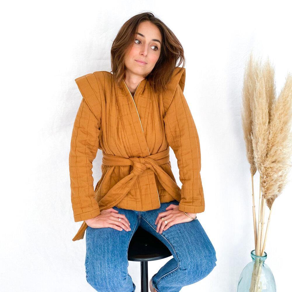 Veste MONT ROYAL Patron de couture pochette - L'atelier de Gaspard et Léonie