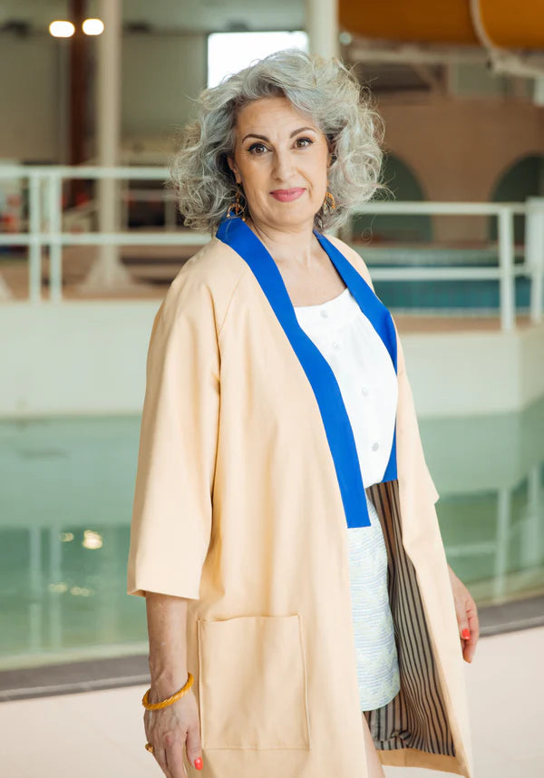 Veste NAGE LIBRE Patron de couture Pochette - MAISON FAUVE Patron de couture MAISON FAUVE | Gaspard et Léonie Tissus en ligne et Mercerie à Toulouse