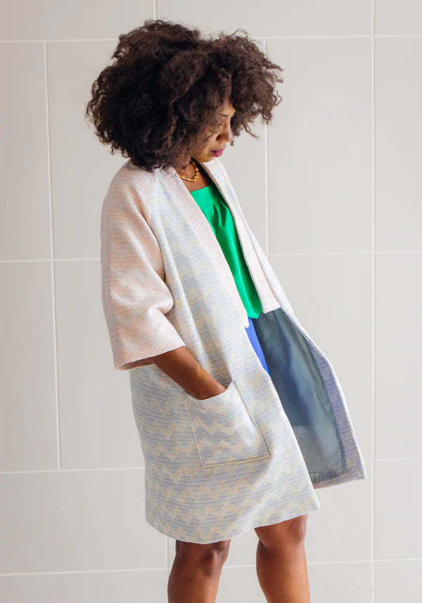 Veste NAGE LIBRE Patron de couture Pochette - MAISON FAUVE Patron de couture MAISON FAUVE | Gaspard et Léonie Tissus en ligne et Mercerie à Toulouse