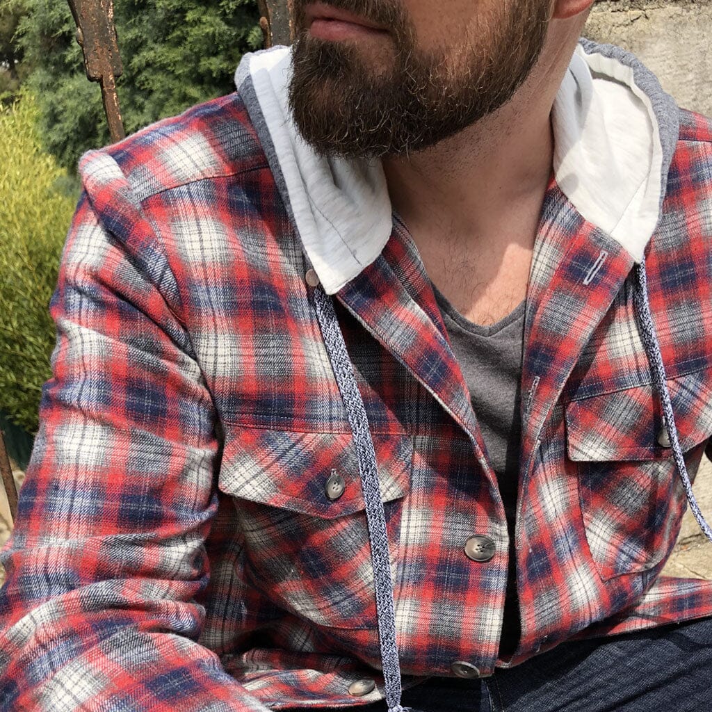 Veste Surchemise RUBEN Patron de couture pochette - SUPER BISON Patron de couture SUPER BISON | Gaspard et Léonie Tissus en ligne et Mercerie à Toulouse