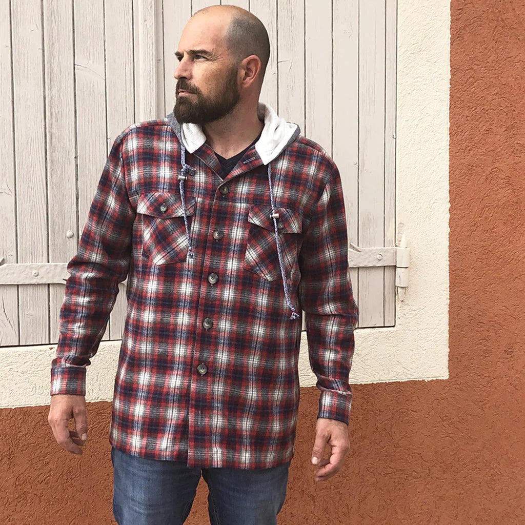 Veste Surchemise RUBEN Patron de couture pochette - SUPER BISON Patron de couture SUPER BISON | Gaspard et Léonie Tissus en ligne et Mercerie à Toulouse