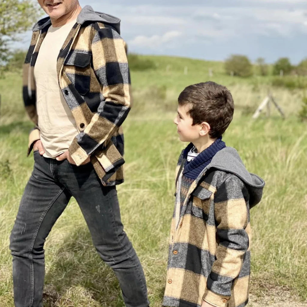 Veste Surchemise RUBEN Patron de couture pochette - SUPER BISON Patron de couture SUPER BISON | Gaspard et Léonie Tissus en ligne et Mercerie à Toulouse