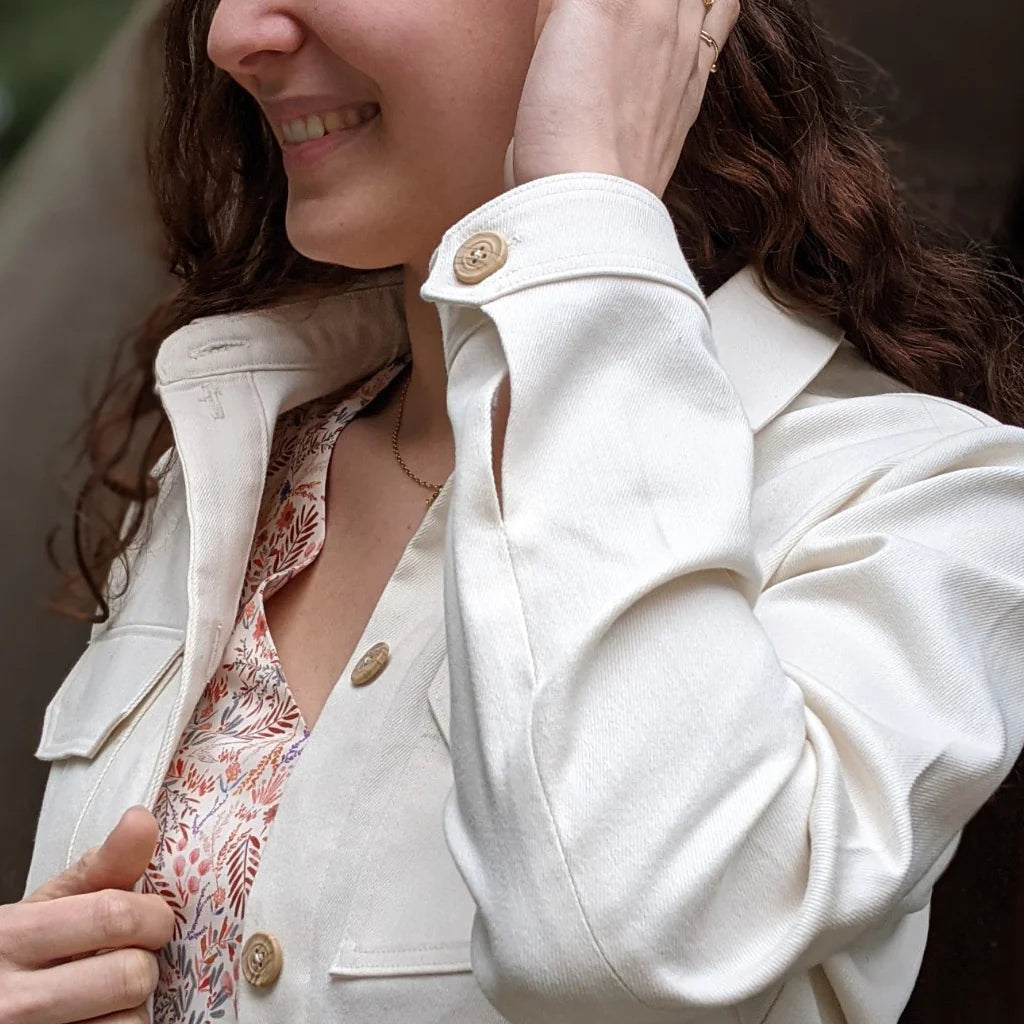 Veste Surchemise WOODY Patron de couture pochette - SUPER BISON Patron de couture SUPER BISON | Gaspard et Léonie Tissus en ligne et Mercerie à Toulouse