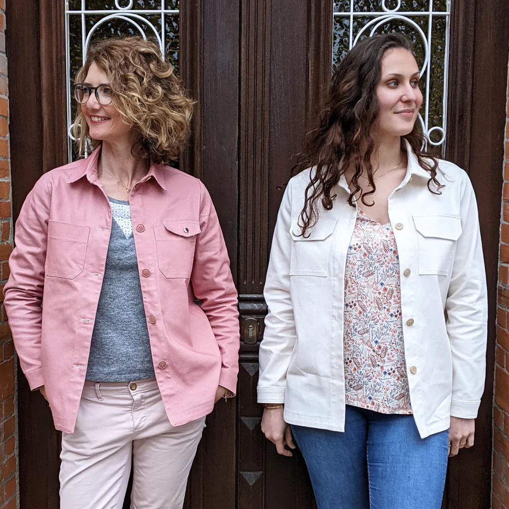 Veste Surchemise WOODY Patron de couture pochette - SUPER BISON Patron de couture SUPER BISON | Gaspard et Léonie Tissus en ligne et Mercerie à Toulouse