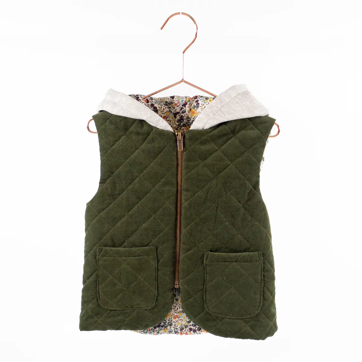 VIENNE Gilet sans manche mixte patron de couture pochette Patron de couture Ikatee | Gaspard et Léonie Tissus en ligne et Mercerie à Toulouse