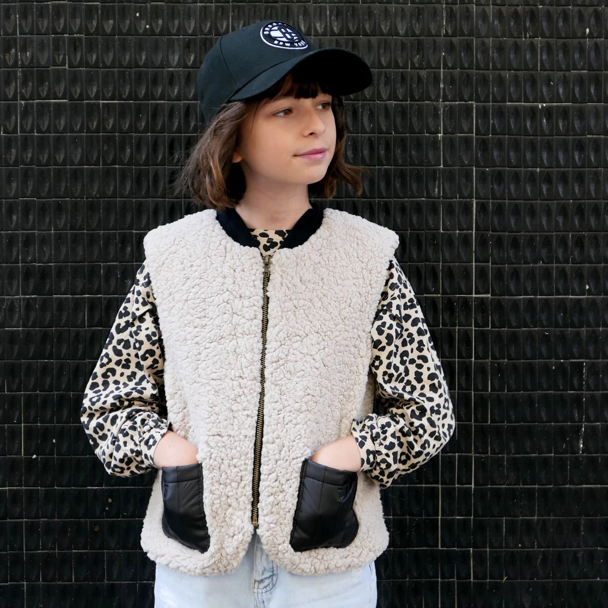 VIENNE KIDS Gilet sans manche mixte patron de couture pochette Patron de couture Ikatee | Gaspard et Léonie Tissus en ligne et Mercerie à Toulouse