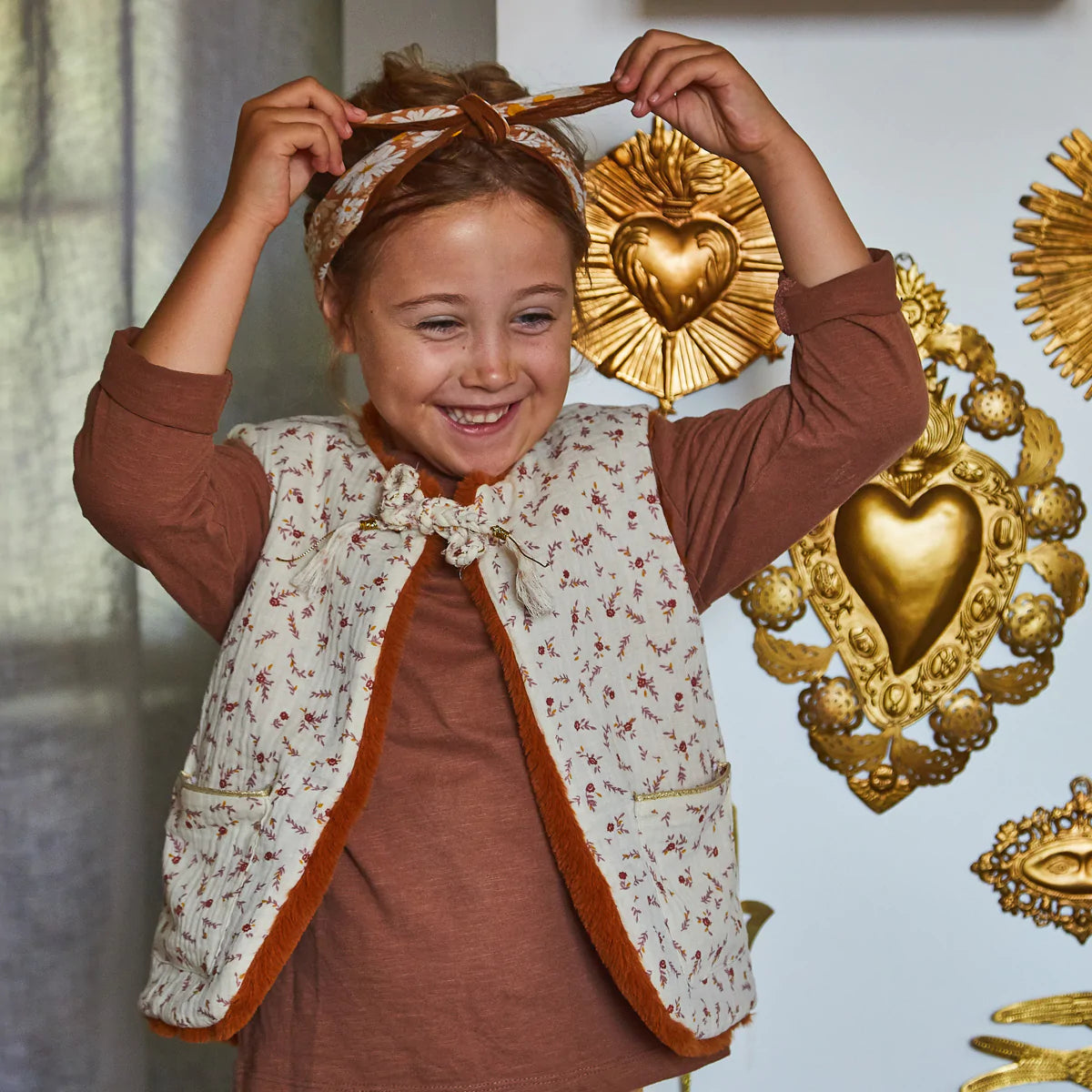 VIENNE KIDS Gilet sans manche mixte patron de couture pochette Patron de couture Ikatee | Gaspard et Léonie Tissus en ligne et Mercerie à Toulouse