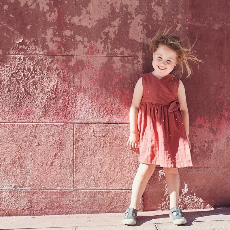 VIOLETTE robe portefeuille patron de couture pochette Patron de couture Ikatee | Gaspard et Léonie Tissus Mercerie Toulouse