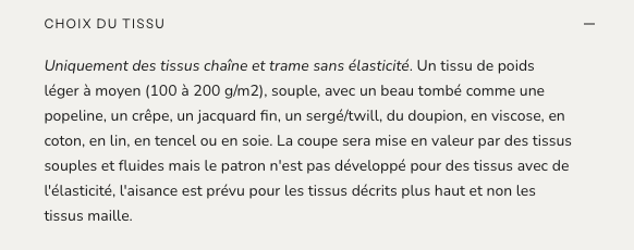 Robe LINGER - Patron de couture Pochette - MAISON FAUVE
