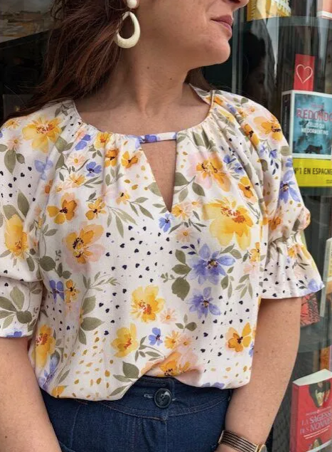 Robe/Blouse ELLA Patron de couture Pochette - CLEMATISSE PATTERN