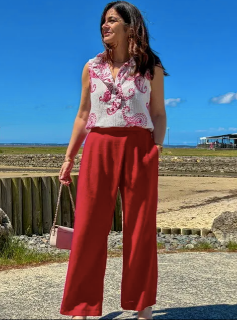 CHARLIE pants Sewing pattern Pocket - CLEMATISSE PATTERN