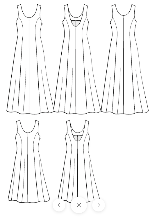 Robe LINGER - Patron de couture Pochette - MAISON FAUVE