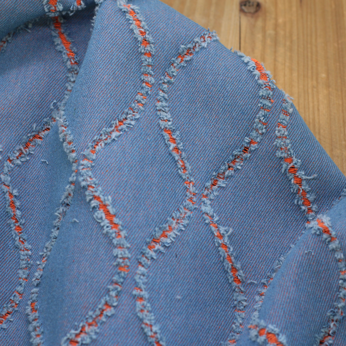 Jean Fabric - Medium Blue (Sold x10cm)