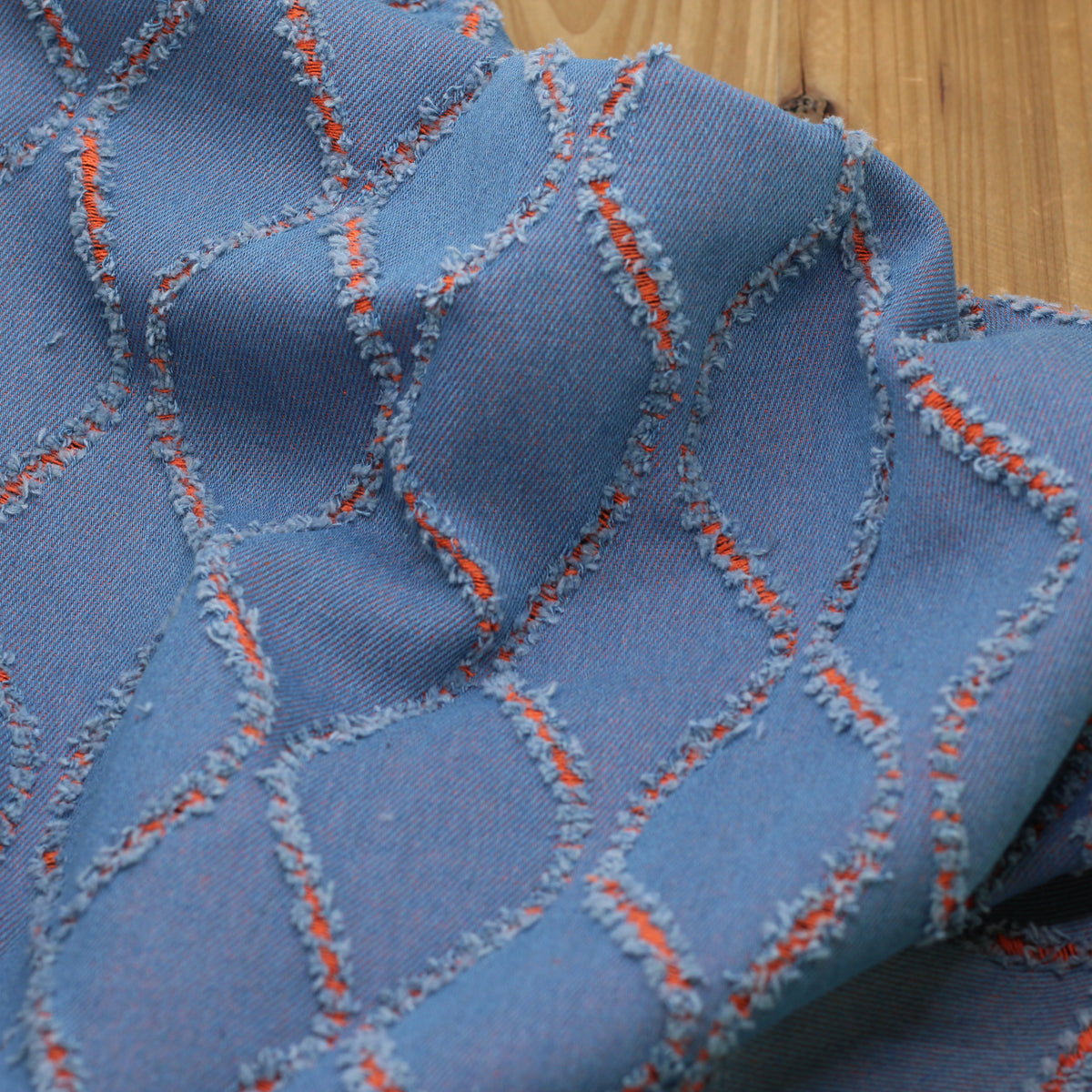 Jean Fabric - Medium Blue (Sold x10cm)