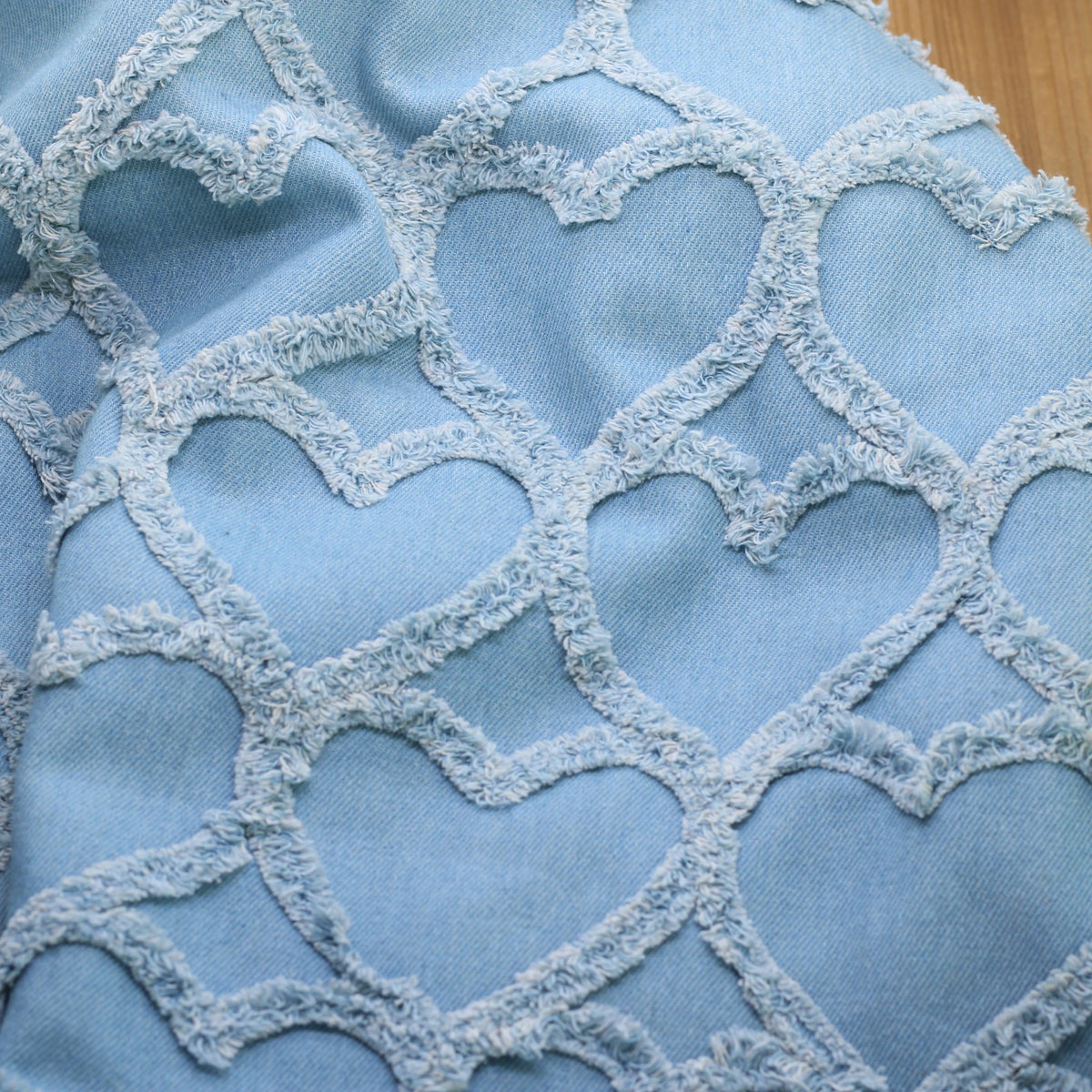 Jean Fabric - Medium Blue (Sold x10cm)