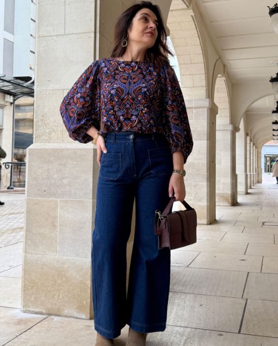 Blouse - Robe DAHLIA Patron de couture Pochette - CLEMATISSE PATTERN Patron de couture CLEMATISSE PATTERN | Gaspard et Léonie Tissus en ligne et Mercerie à Toulouse