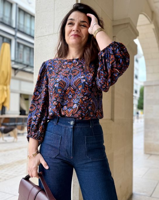 Blouse - Robe DAHLIA Patron de couture Pochette - CLEMATISSE PATTERN Patron de couture CLEMATISSE PATTERN | Gaspard et Léonie Tissus en ligne et Mercerie à Toulouse