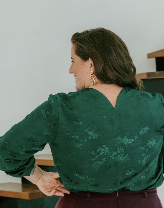 Blouse VOLATA patron de couture pochette - MAISON FAUVE Patron de couture MAISON FAUVE | Gaspard et Léonie Tissus en ligne et Mercerie à Toulouse