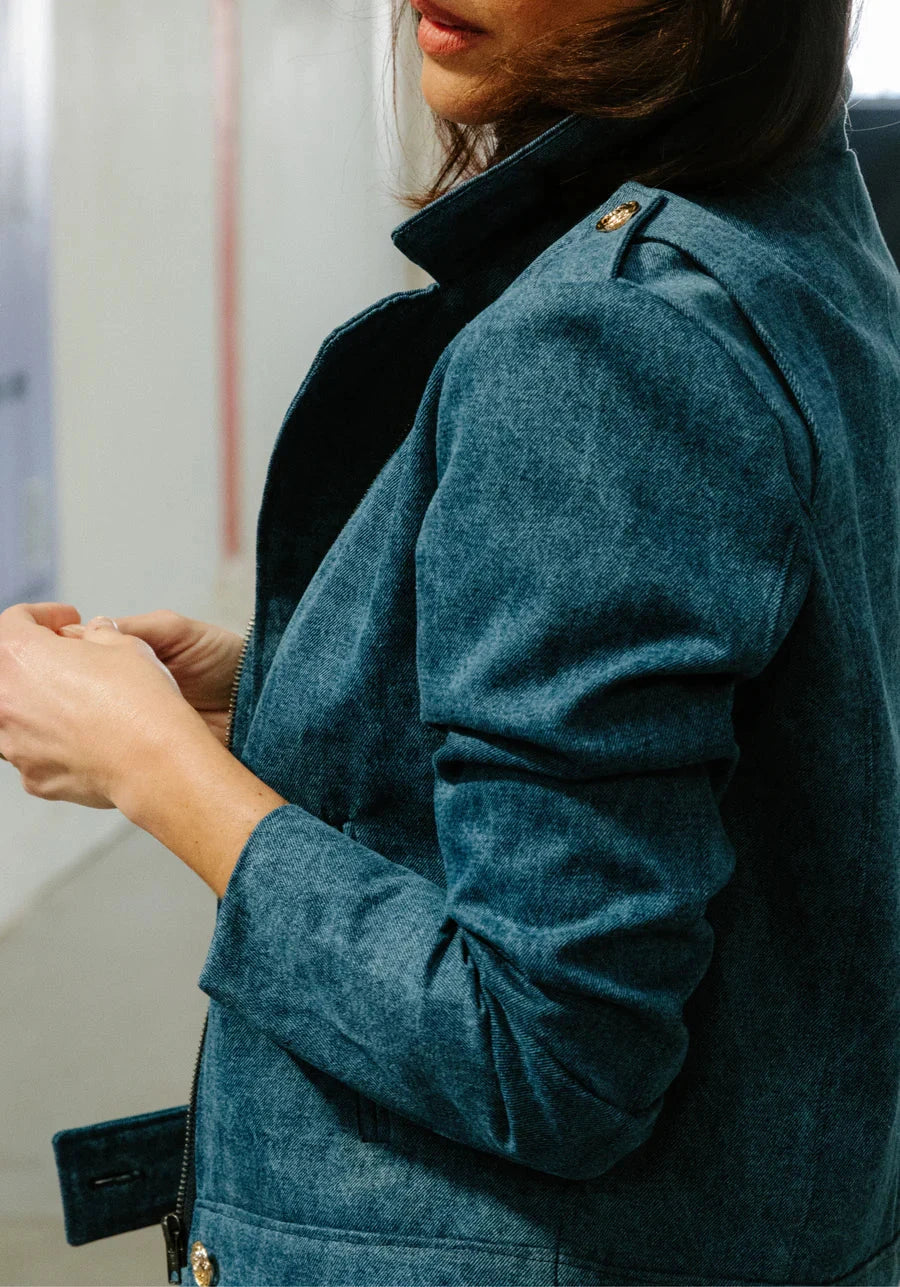 Blouson MISFIT patron de couture pochette - MAISON FAUVE Patron de couture MAISON FAUVE | Gaspard et Léonie Tissus en ligne et Mercerie à Toulouse