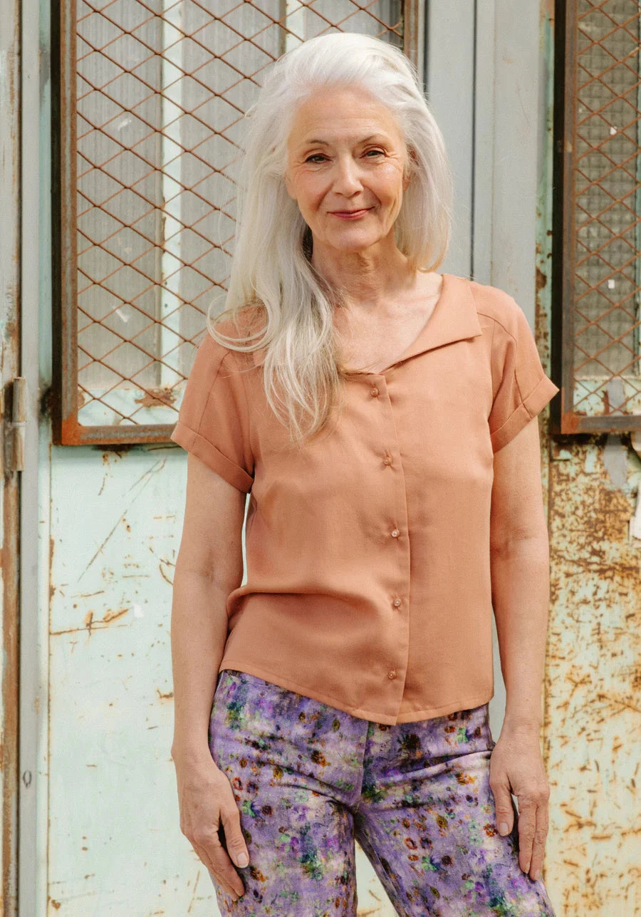 Chemisette ALMOST patron de couture pochette - MAISON FAUVE Patron de couture MAISON FAUVE | Gaspard et Léonie Tissus en ligne et Mercerie à Toulouse