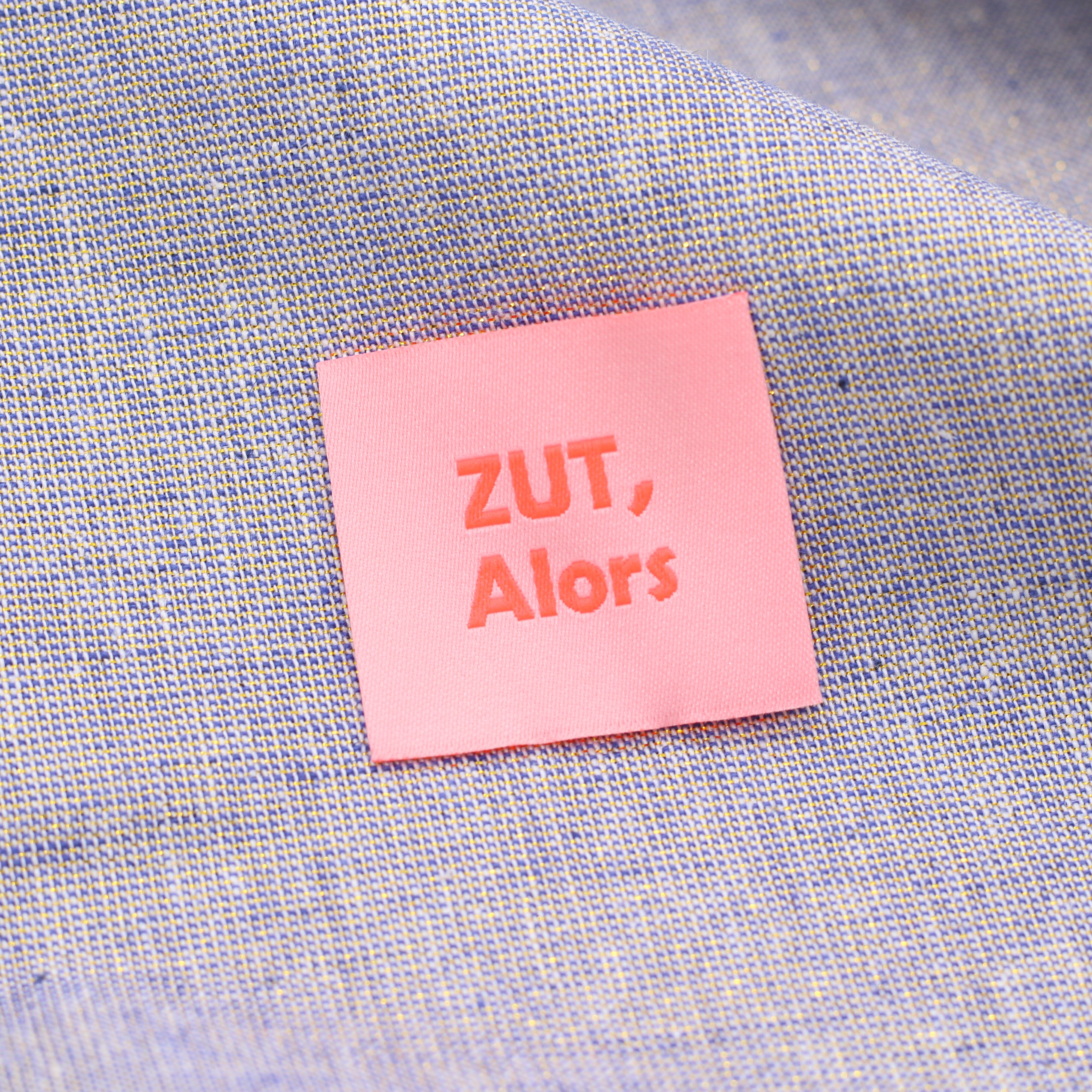 Etiquette tissée - Zut Alors fluo Etiquettes à coudre Sélection Gaspard & Léonie | Gaspard et Léonie Tissus en ligne et Mercerie à Toulouse