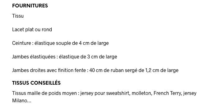 I AM MOWGLI Pantalon Joggings, sweat, shorts - Patron de couture pochette Patron de couture I AM Patterns | Gaspard et Léonie Tissus en ligne et Mercerie à Toulouse