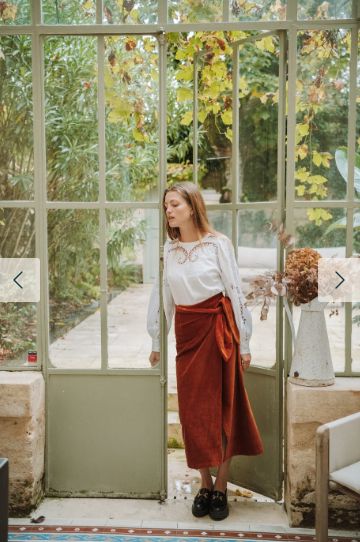 Jupe LISA Patron de couture Pochette - MAELI Patron de couture MAELI | Gaspard et Léonie Tissus en ligne et Mercerie à Toulouse