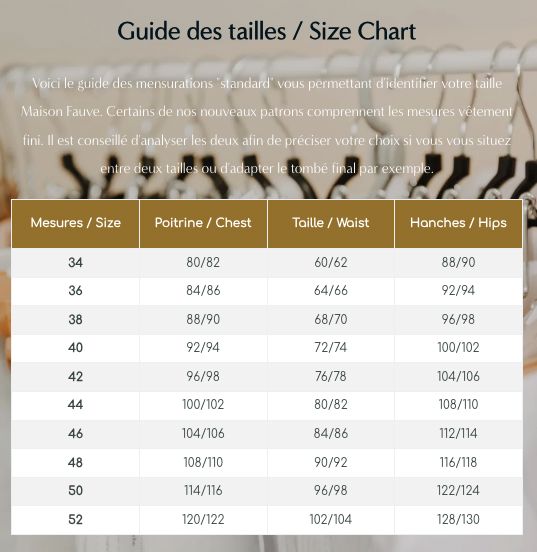 Manteau MARCELLO patron de couture pochette - MAISON FAUVE Patron de couture MAISON FAUVE | Gaspard et Léonie Tissus en ligne et Mercerie à Toulouse