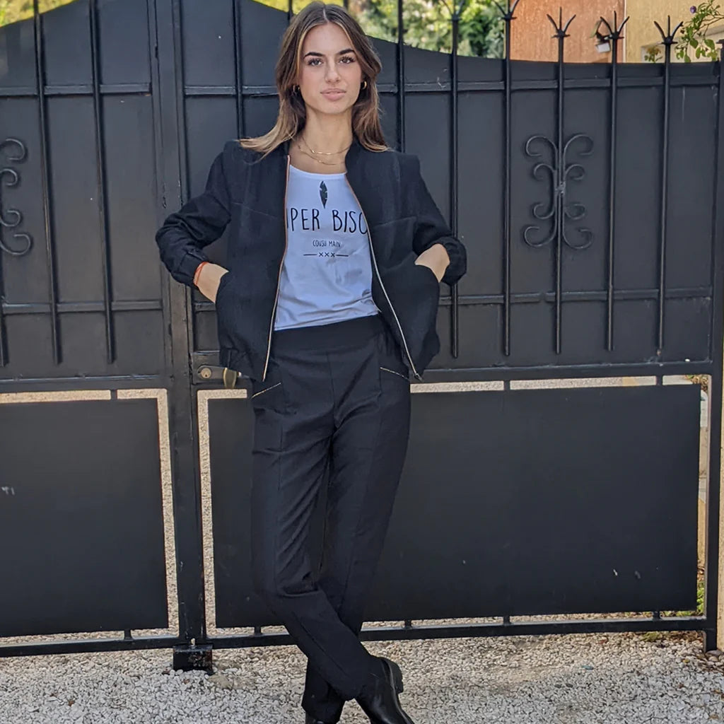 Pantalon EASY - Patron de couture pochette - SUPER BISON Patron de couture SUPER BISON | Gaspard et Léonie Tissus en ligne et Mercerie à Toulouse