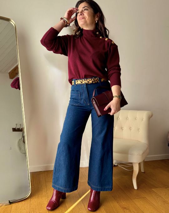 Pull NINO Patron de couture Pochette - CLEMATISSE PATTERN Patron de couture CLEMATISSE PATTERN | Gaspard et Léonie Tissus en ligne et Mercerie à Toulouse