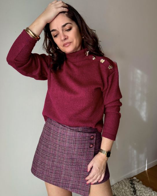 Pull NINO Patron de couture Pochette - CLEMATISSE PATTERN Patron de couture CLEMATISSE PATTERN | Gaspard et Léonie Tissus en ligne et Mercerie à Toulouse