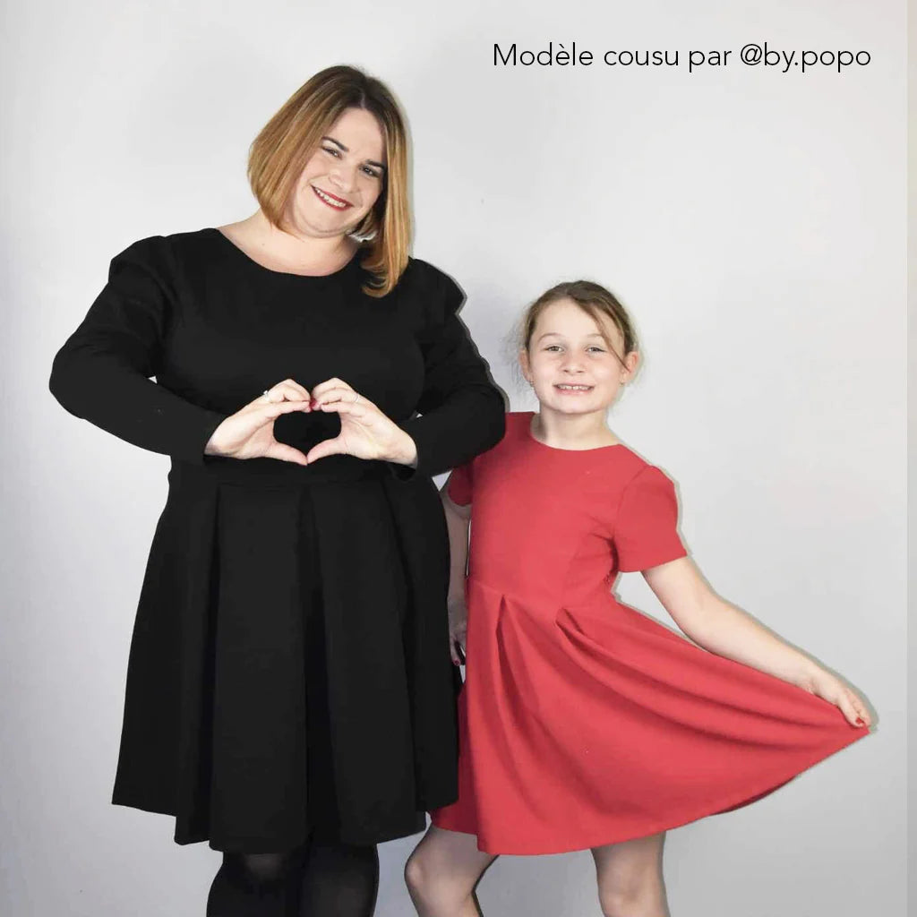 Robe SOLINE - Patron de couture pochette - SUPER BISON Patron de couture SUPER BISON | Gaspard et Léonie Tissus en ligne et Mercerie à Toulouse