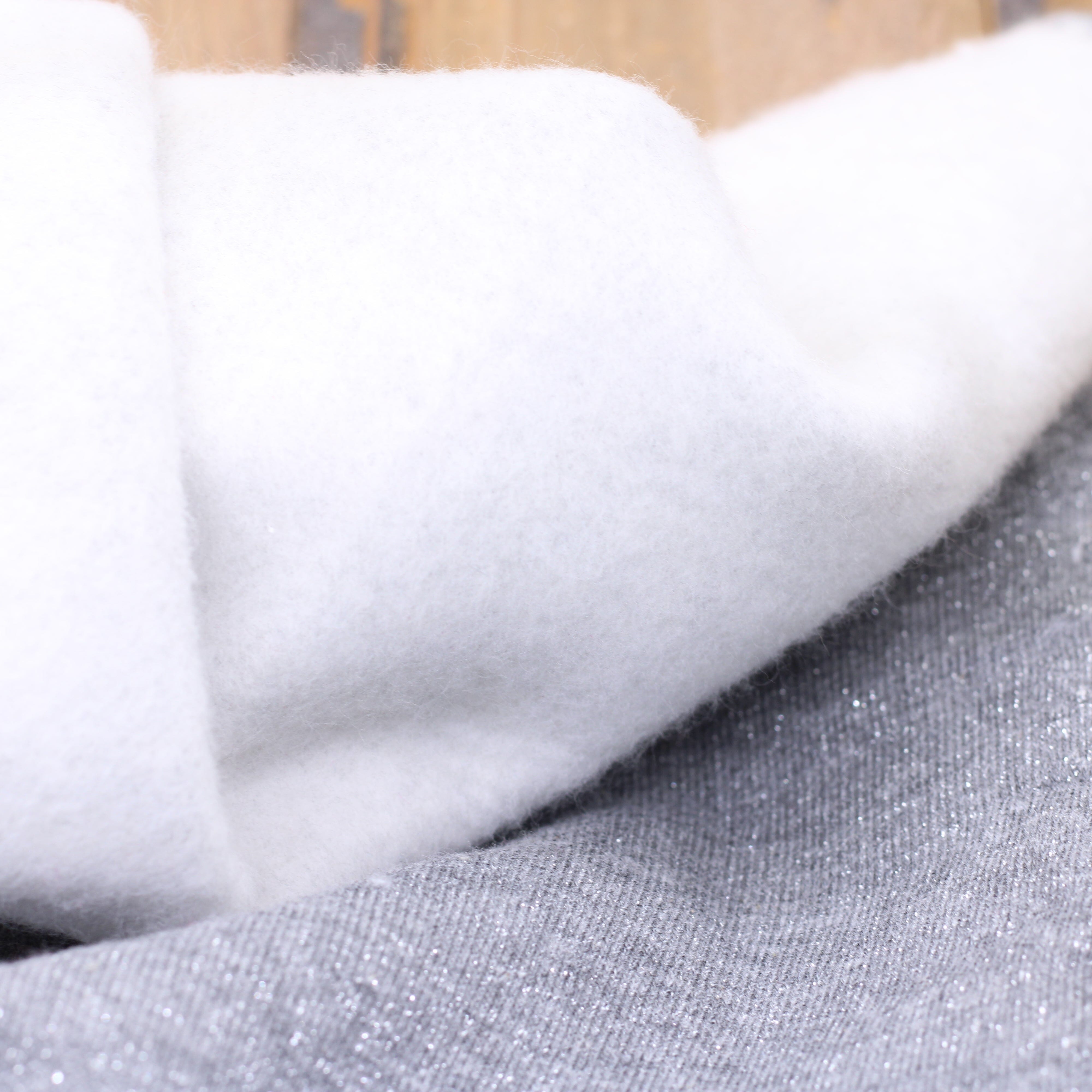 Tissu French Terry Glitter Gris (Vendu x10cm) Tissus Sélection Gaspard & Léonie | Gaspard et Léonie Tissus en ligne et Mercerie à Toulouse