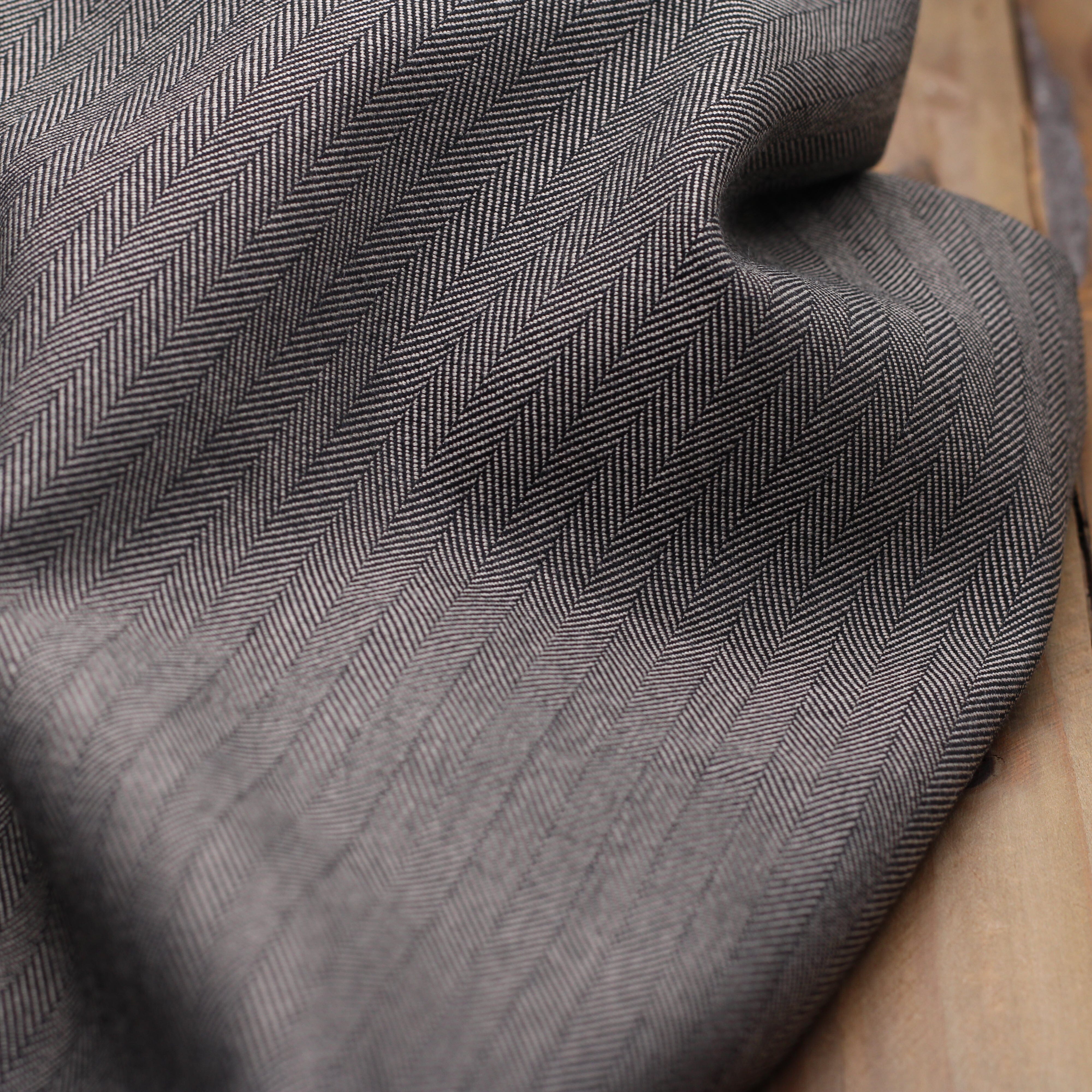 Tissu Herringbone Stretch - Beige 6mm (vendu x10cm) Tissus Sélection Gaspard & Léonie | Gaspard et Léonie Tissus en ligne et Mercerie à Toulouse