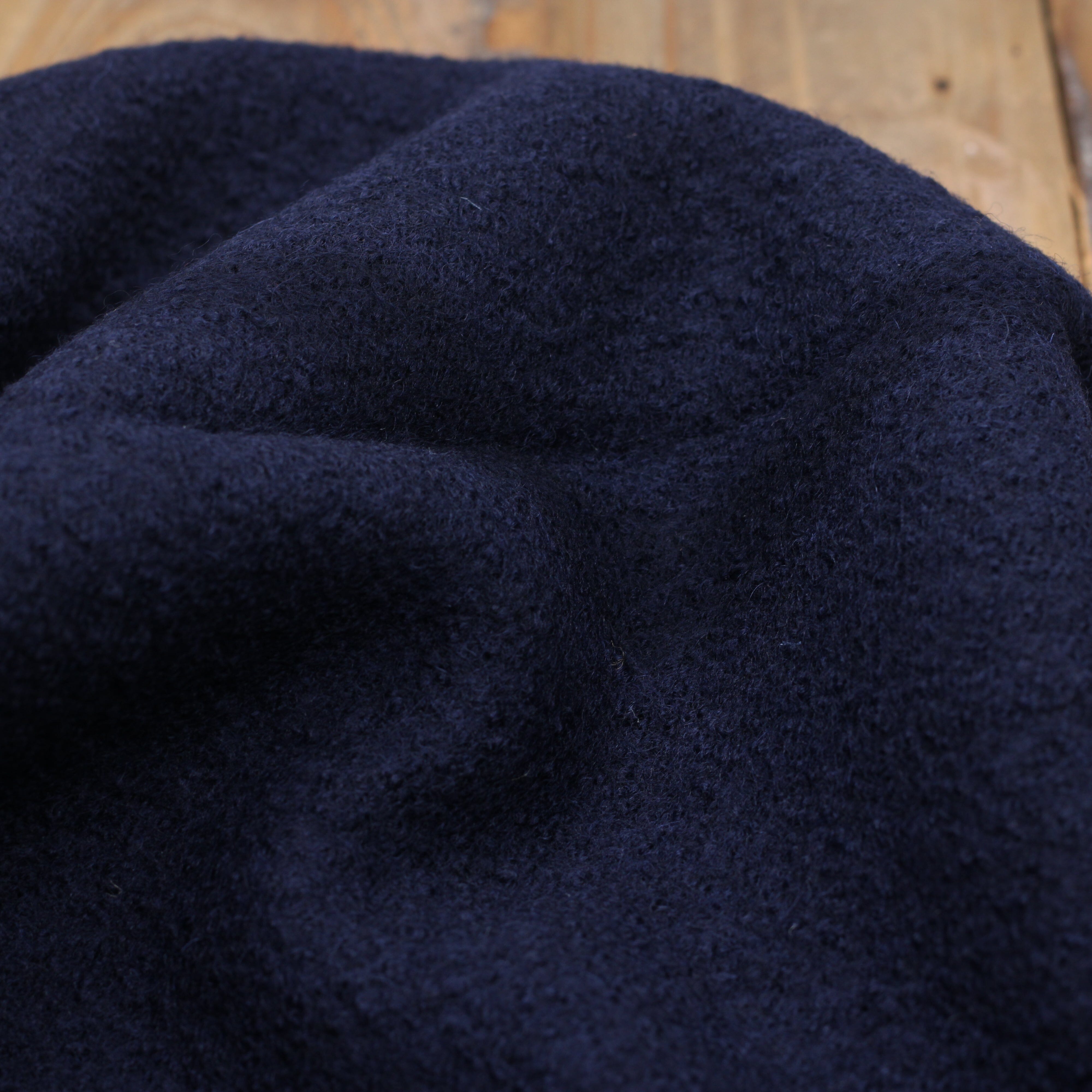 Tissu Laine Manteaux - Bleu Marine (Vendu x10cm) Tissus Sélection Gaspard & Léonie | Gaspard et Léonie Tissus en ligne et Mercerie à Toulouse
