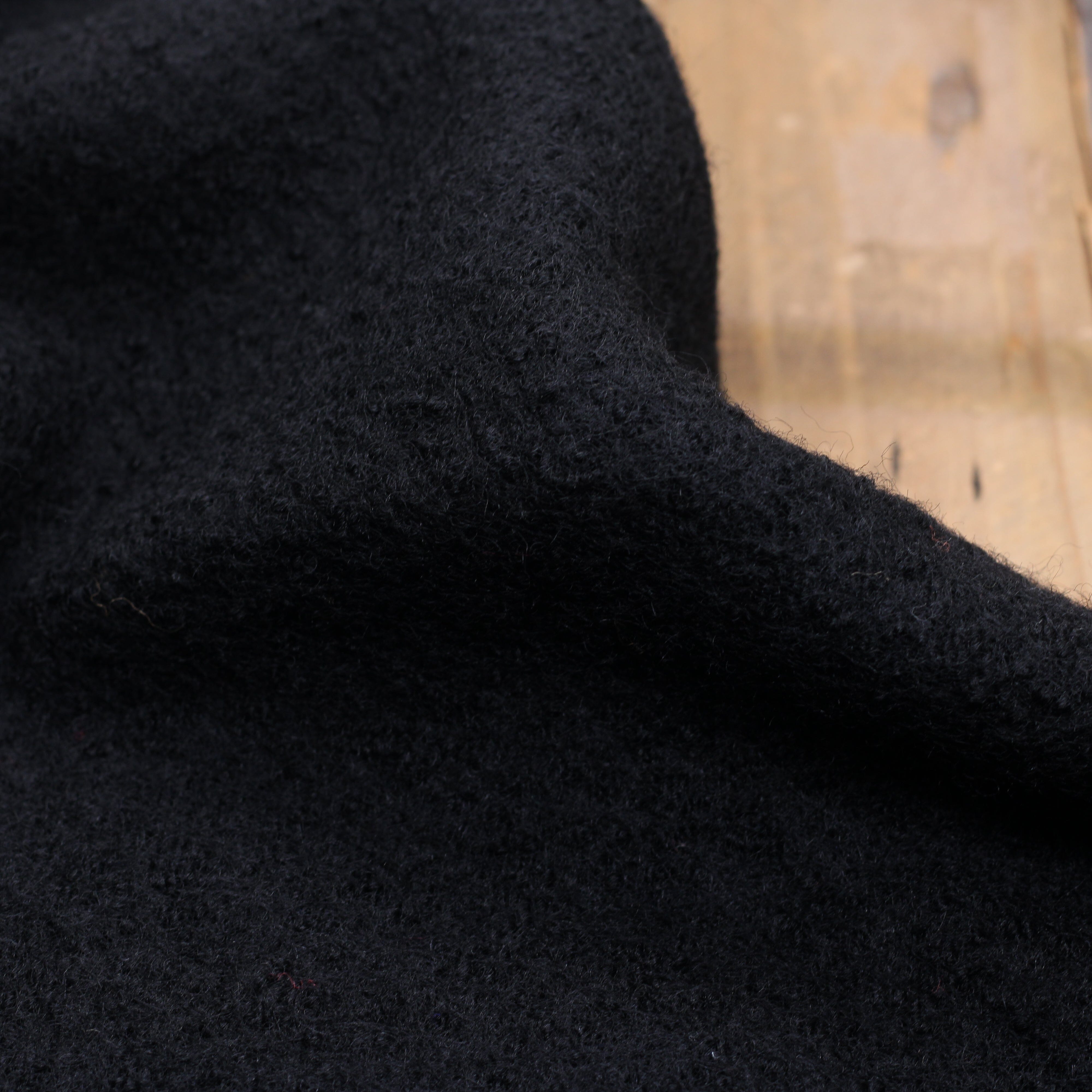 Tissu Laine Manteaux - Noir (Vendu x10cm) Tissus Sélection Gaspard & Léonie | Gaspard et Léonie Tissus en ligne et Mercerie à Toulouse