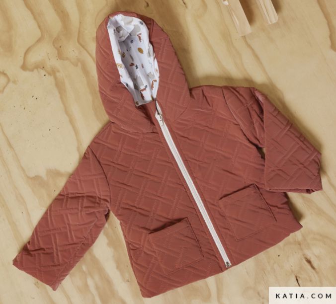 Tissu Matelassé - Rust (Vendu x10cm) Tissus KATIA | Gaspard et Léonie Tissus en ligne et Mercerie à Toulouse