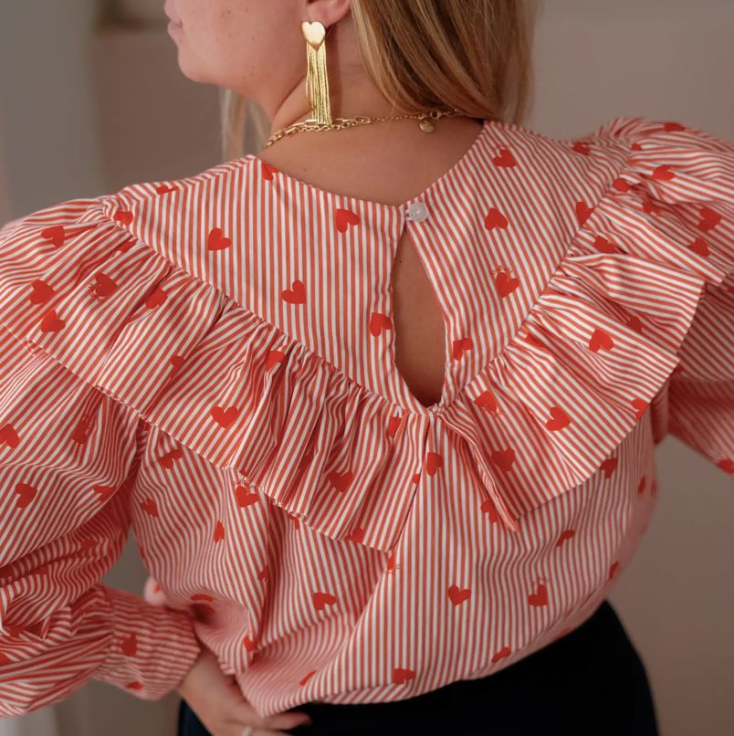 Tissu Popeline de coton - JULIETTE - Maison BLOOM MOOD (Vendu x10cm) PROCHAINEMENT Tissus Maison BLOOM MOOD | Gaspard et Léonie Tissus en ligne et Mercerie à Toulouse