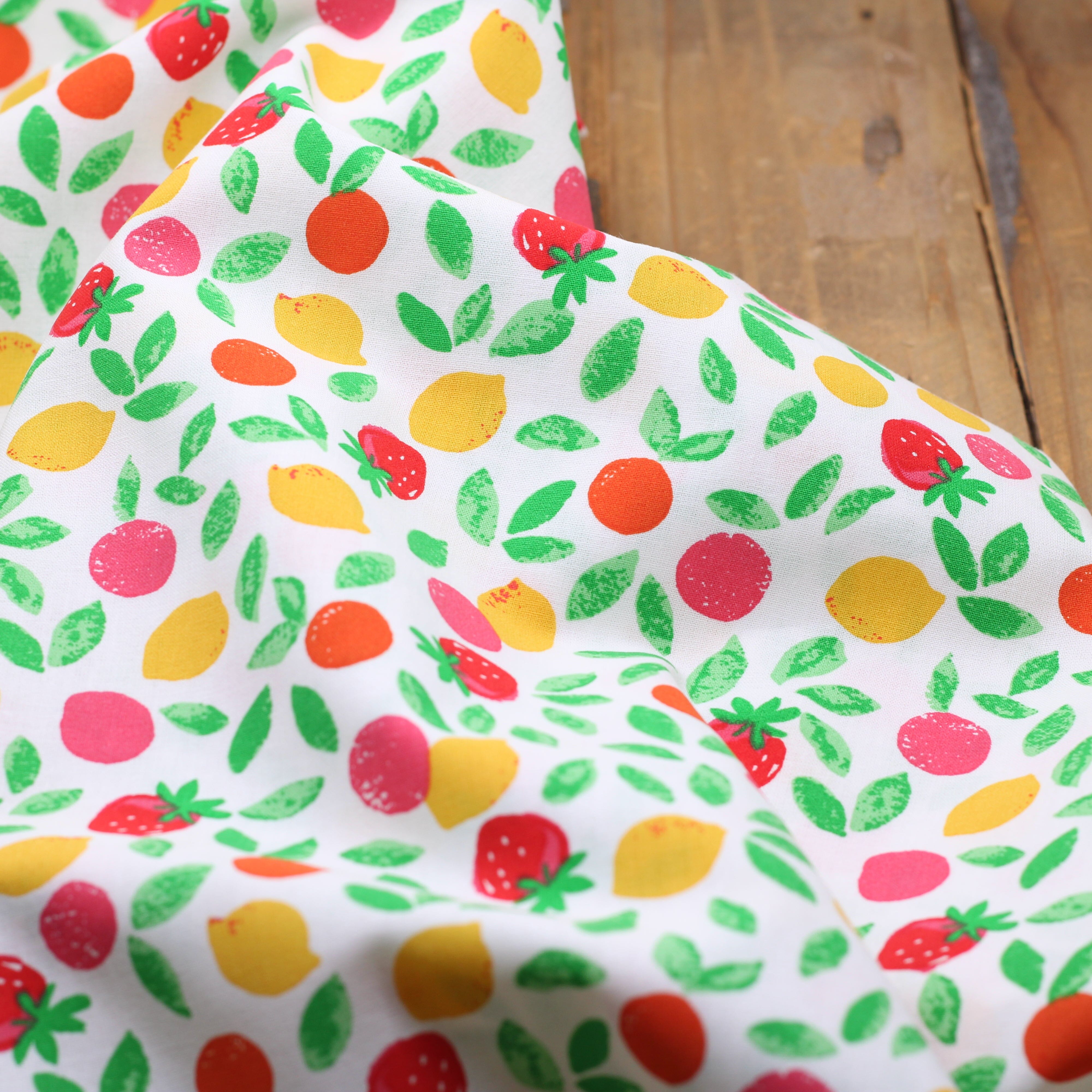 Tissu popeline de coton - NAVEL (vendu x10cm) Tissus DOMOTEX | Gaspard et Léonie Tissus en ligne et Mercerie à Toulouse