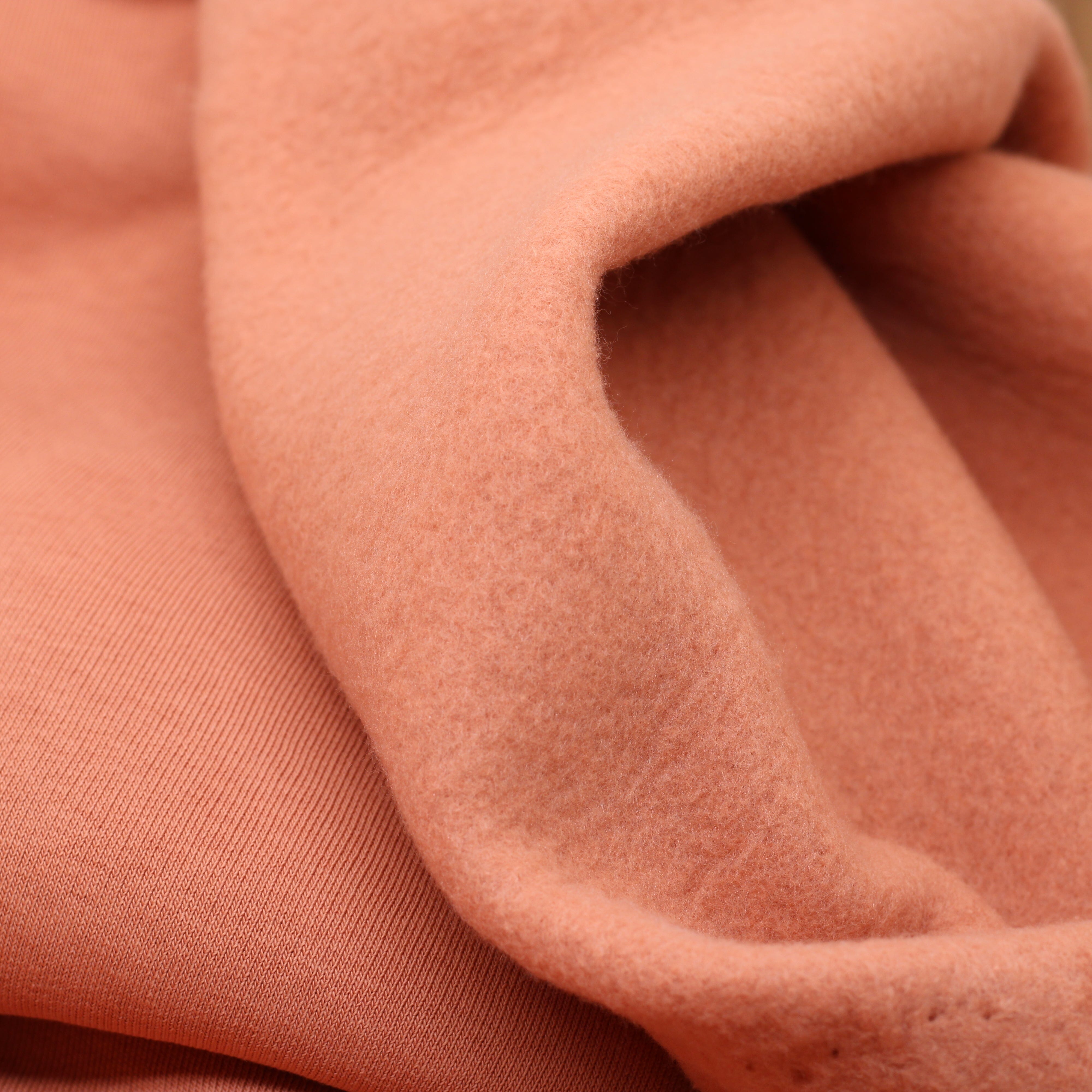 Tissu Sweat / Jogging - Pêche (Vendu x10cm) Tissus Sélection Gaspard & Léonie | Gaspard et Léonie Tissus en ligne et Mercerie à Toulouse