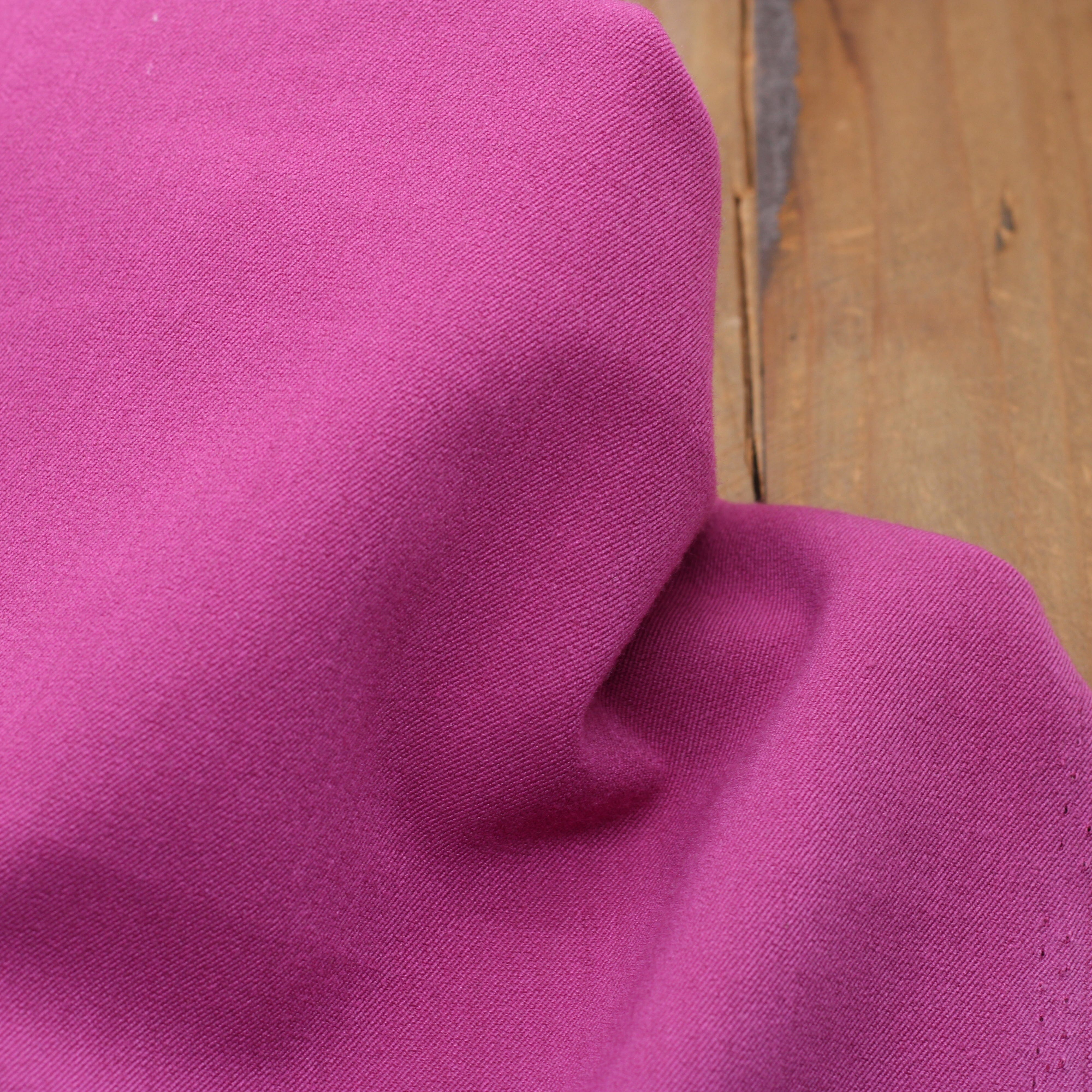 Tissu Twill Uni Stretch- Rose fuschia (Vendu x10cm) Tissus Sélection Gaspard & Léonie | Gaspard et Léonie Tissus en ligne et Mercerie à Toulouse