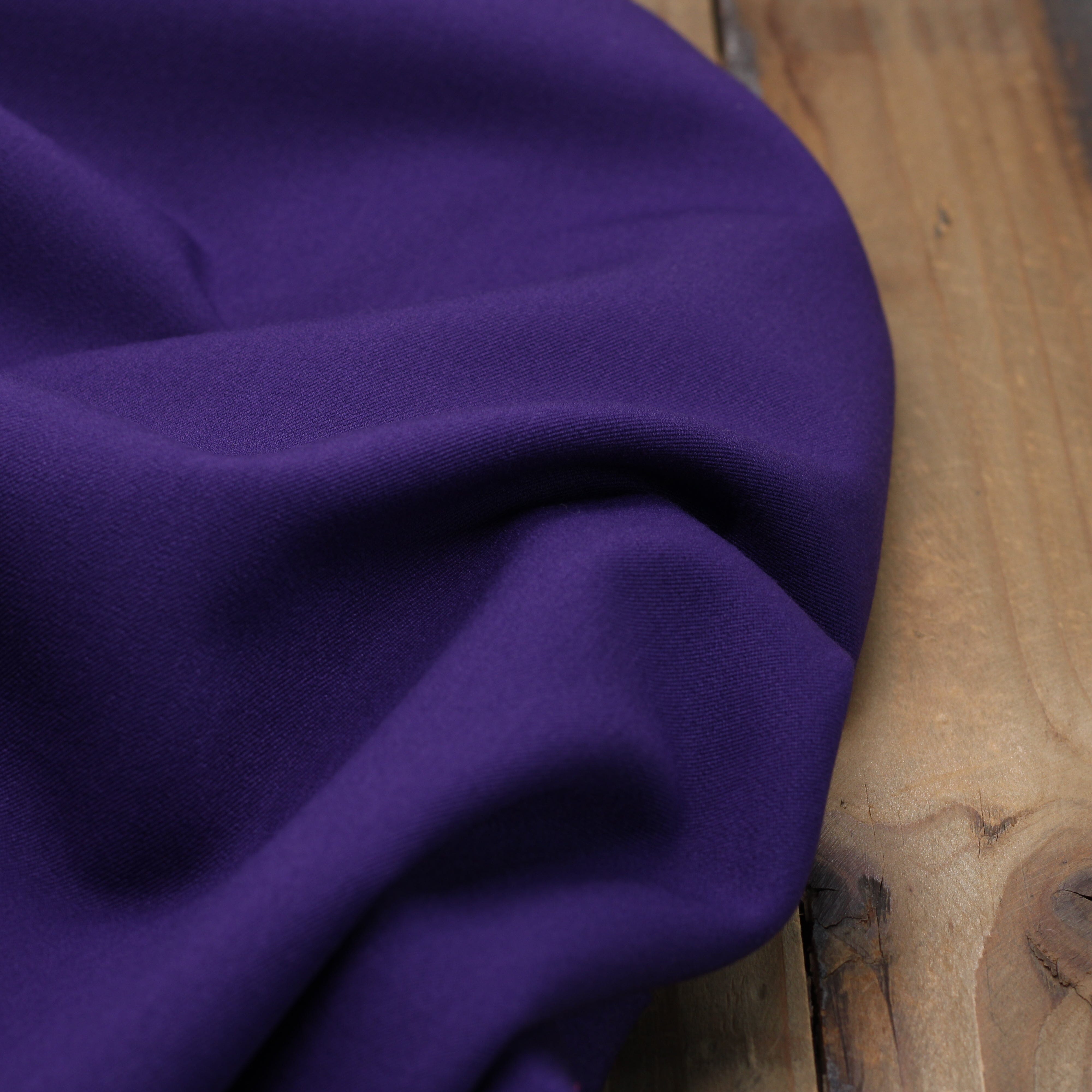Tissu Twill Uni Stretch- Violet (Vendu x10cm) Tissus Sélection Gaspard & Léonie | Gaspard et Léonie Tissus en ligne et Mercerie à Toulouse