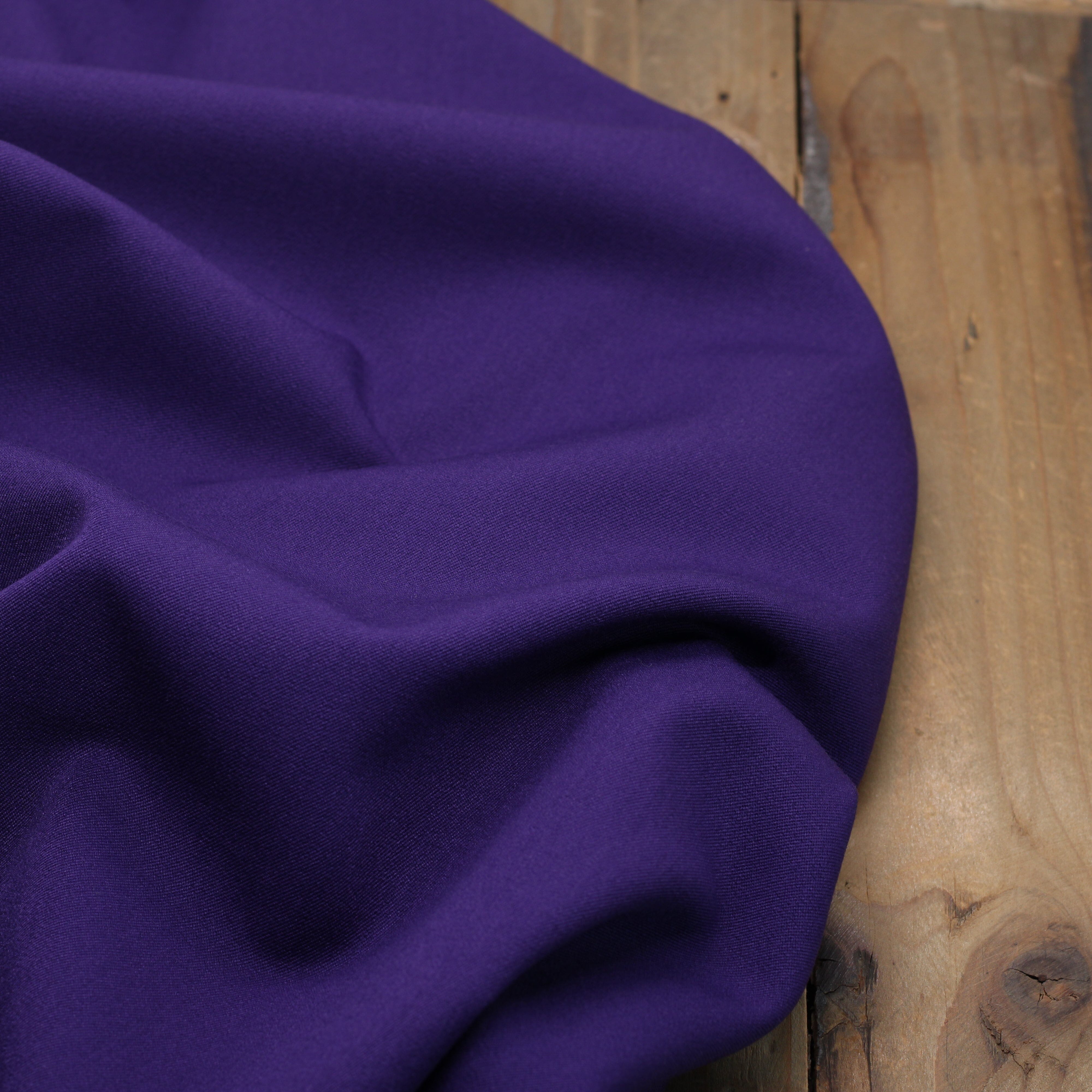 Tissu Twill Uni Stretch- Violet (Vendu x10cm) Tissus Sélection Gaspard & Léonie | Gaspard et Léonie Tissus en ligne et Mercerie à Toulouse